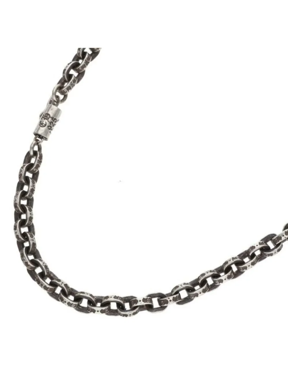 Chrome Hearts Paper Chain 20 Silver Necklace